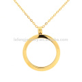 Free Sample fashion coin locket gold jewellery, new design gold pendant